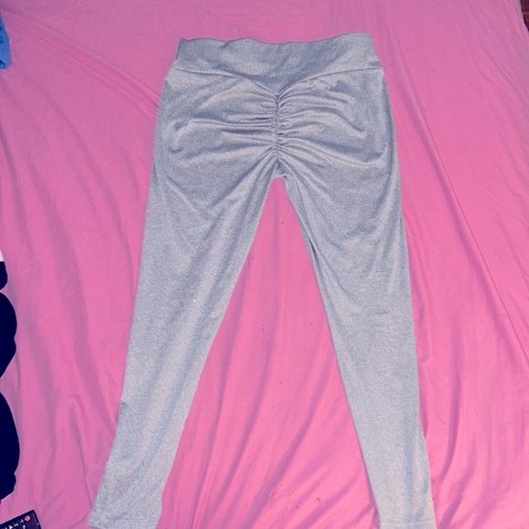Heather Gray Booty Leggings Size XL - Picture 4 of 4